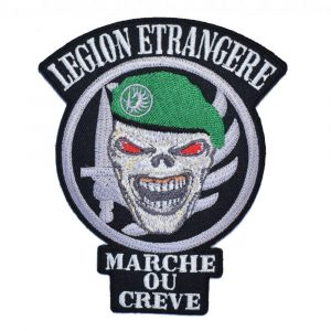 Patch da Legião Estrangeira - "Marche ou Creve"